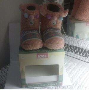 Totes Liamma Slippers Small  11-12